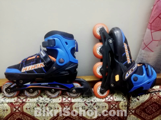 Ninja skating shoes Free(Helmet and protective gear set)